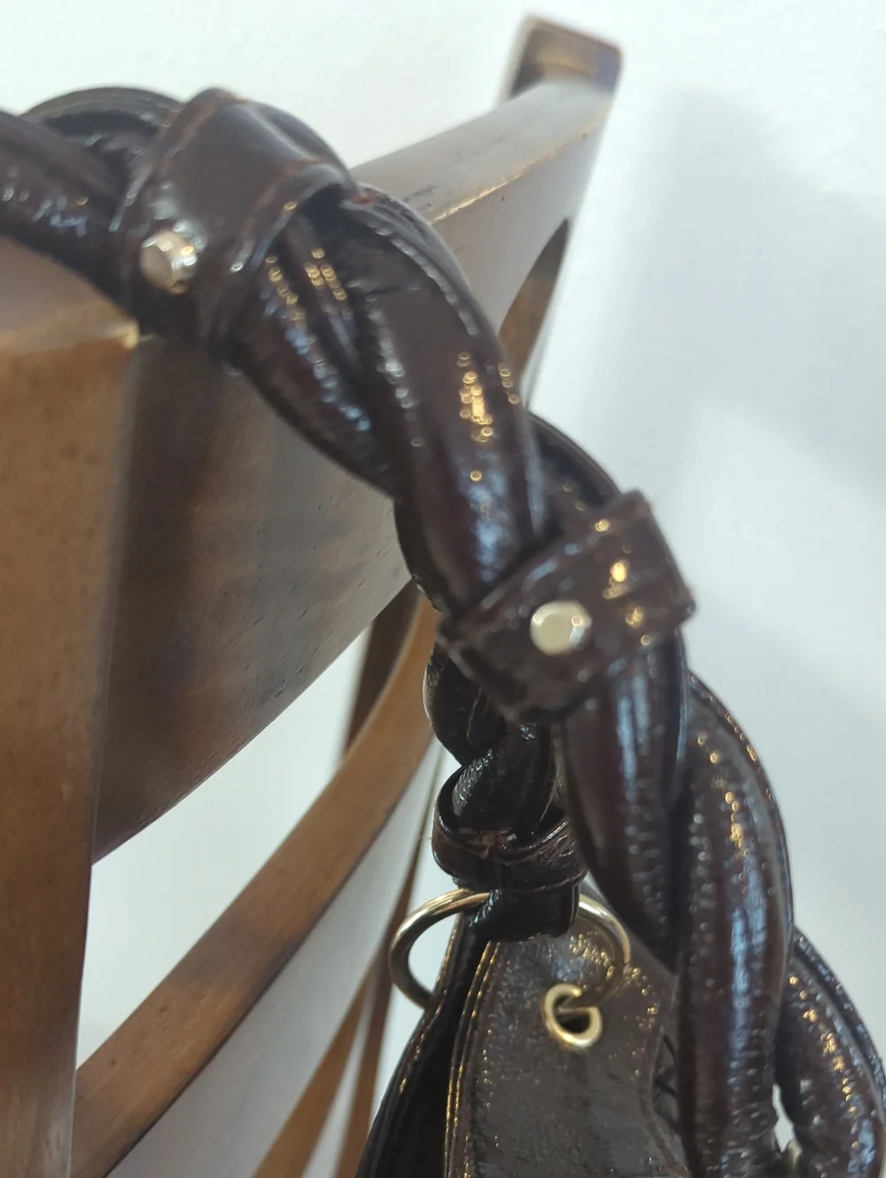 Loeffler Randall For Target Hobo Woven Leather Shoulder Bag - Dark Brown
